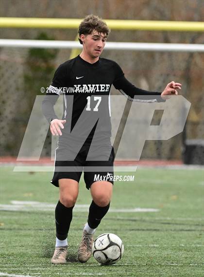 Thumbnail 1 in Ridgefield vs. Xavier (CIAC Class LL 2nd Round) photogallery.