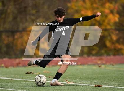Thumbnail 3 in Ridgefield vs. Xavier (CIAC Class LL 2nd Round) photogallery.