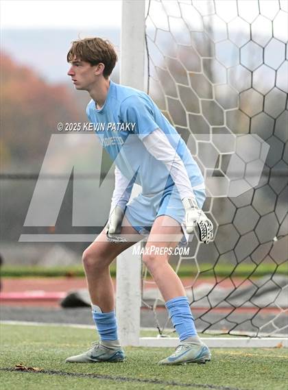 Thumbnail 2 in Ridgefield vs. Xavier (CIAC Class LL 2nd Round) photogallery.