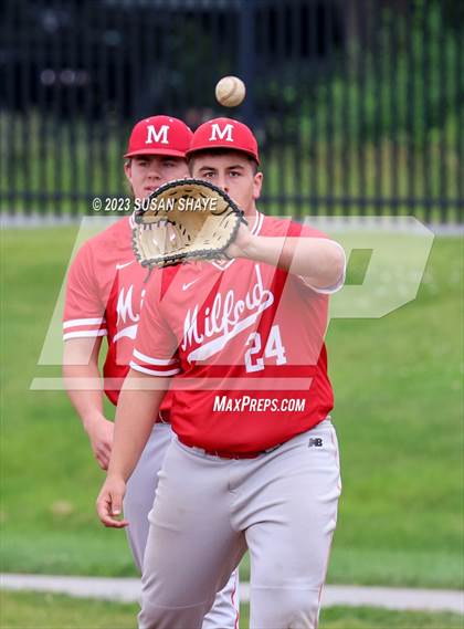 Thumbnail 3 in Milford @ St. John's (MIAA Division 1 Round of 16) photogallery.