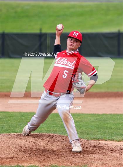 Thumbnail 2 in Milford @ St. John's (MIAA Division 1 Round of 16) photogallery.