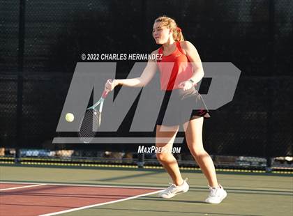Thumbnail 2 in Round Rock Westwood vs Memorial (UIL 6A Team Tennis Final) photogallery.