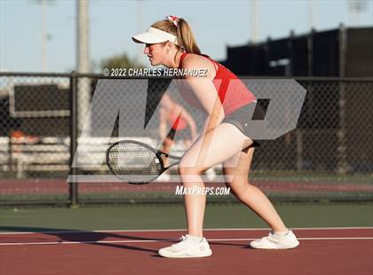 Thumbnail 3 in Round Rock Westwood vs Memorial (UIL 6A Team Tennis Final) photogallery.