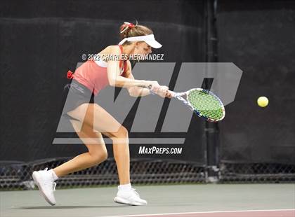 Thumbnail 2 in Round Rock Westwood vs Memorial (UIL 6A Team Tennis Final) photogallery.