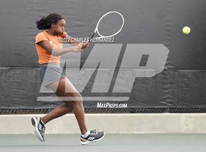 Thumbnail 3 in Round Rock Westwood vs Memorial (UIL 6A Team Tennis Final) photogallery.