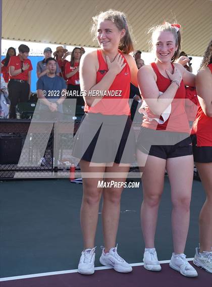 Thumbnail 1 in Round Rock Westwood vs Memorial (UIL 6A Team Tennis Final) photogallery.