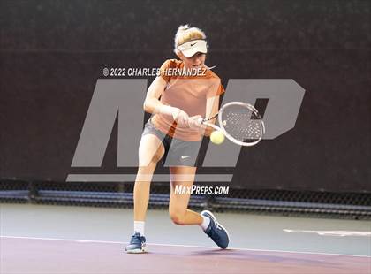 Thumbnail 2 in Round Rock Westwood vs Memorial (UIL 6A Team Tennis Final) photogallery.