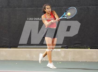 Thumbnail 2 in Round Rock Westwood vs Memorial (UIL 6A Team Tennis Final) photogallery.