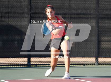 Thumbnail 2 in Round Rock Westwood vs Memorial (UIL 6A Team Tennis Final) photogallery.