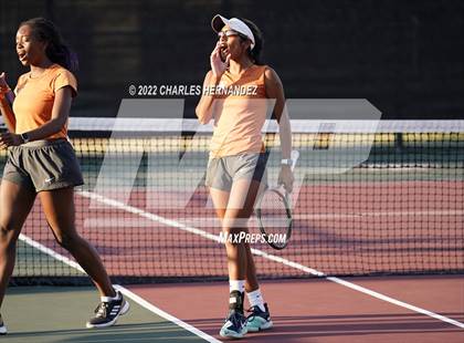 Thumbnail 3 in Round Rock Westwood vs Memorial (UIL 6A Team Tennis Final) photogallery.