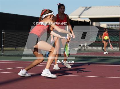 Thumbnail 1 in Round Rock Westwood vs Memorial (UIL 6A Team Tennis Final) photogallery.