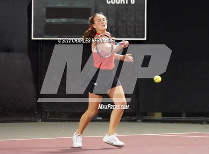 Thumbnail 2 in Round Rock Westwood vs Memorial (UIL 6A Team Tennis Final) photogallery.