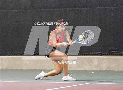 Thumbnail 2 in Round Rock Westwood vs Memorial (UIL 6A Team Tennis Final) photogallery.