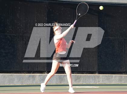 Thumbnail 2 in Round Rock Westwood vs Memorial (UIL 6A Team Tennis Final) photogallery.