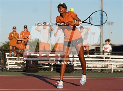 Thumbnail 1 in Round Rock Westwood vs Memorial (UIL 6A Team Tennis Final) photogallery.