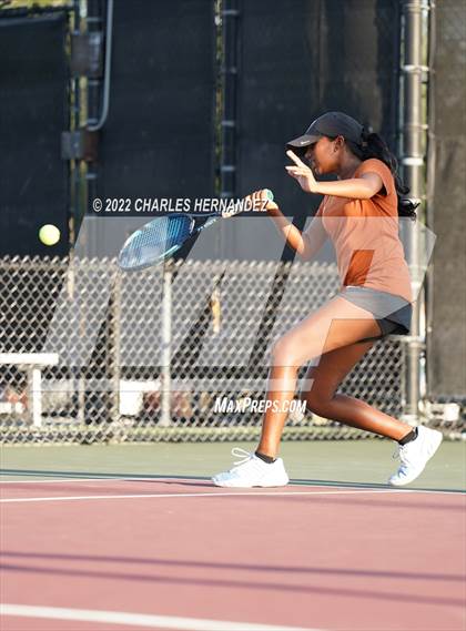 Thumbnail 3 in Round Rock Westwood vs Memorial (UIL 6A Team Tennis Final) photogallery.