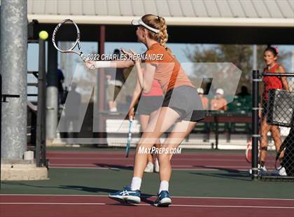 Thumbnail 2 in Round Rock Westwood vs Memorial (UIL 6A Team Tennis Final) photogallery.
