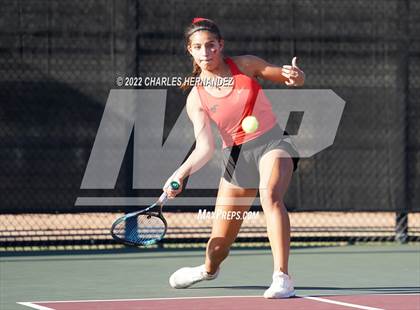 Thumbnail 3 in Round Rock Westwood vs Memorial (UIL 6A Team Tennis Final) photogallery.