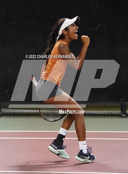 Thumbnail 3 in Round Rock Westwood vs Memorial (UIL 6A Team Tennis Final) photogallery.