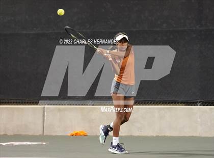 Thumbnail 2 in Round Rock Westwood vs Memorial (UIL 6A Team Tennis Final) photogallery.