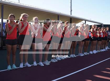Thumbnail 3 in Round Rock Westwood vs Memorial (UIL 6A Team Tennis Final) photogallery.