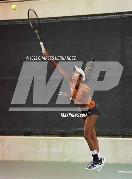 Thumbnail 3 in Round Rock Westwood vs Memorial (UIL 6A Team Tennis Final) photogallery.