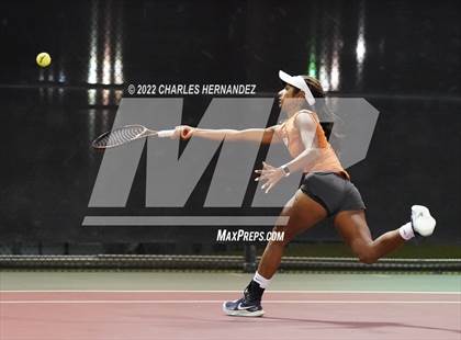 Thumbnail 2 in Round Rock Westwood vs Memorial (UIL 6A Team Tennis Final) photogallery.