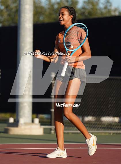 Thumbnail 3 in Round Rock Westwood vs Memorial (UIL 6A Team Tennis Final) photogallery.