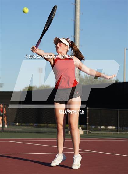 Thumbnail 1 in Round Rock Westwood vs Memorial (UIL 6A Team Tennis Final) photogallery.