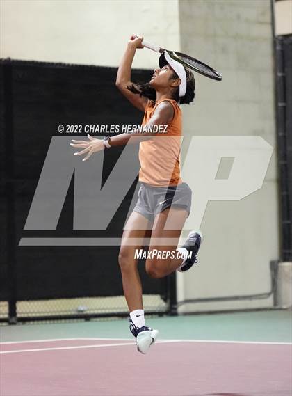 Thumbnail 2 in Round Rock Westwood vs Memorial (UIL 6A Team Tennis Final) photogallery.