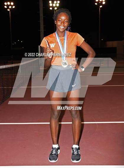 Thumbnail 2 in Round Rock Westwood vs Memorial (UIL 6A Team Tennis Final) photogallery.