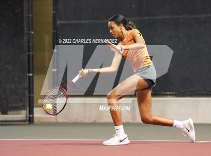Thumbnail 3 in Round Rock Westwood vs Memorial (UIL 6A Team Tennis Final) photogallery.