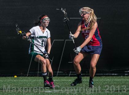 Thumbnail 3 in Portsmouth vs Lincoln School (RIIL D2 Final) photogallery.