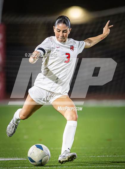 Thumbnail 3 in Fulshear vs. Katy (UIL 6A Soccer Bi-District Playoff) photogallery.
