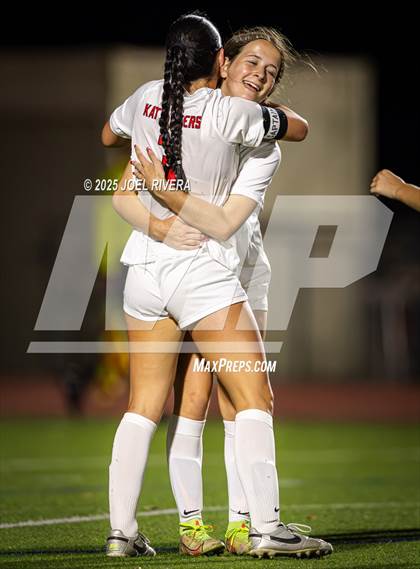 Thumbnail 3 in Fulshear vs. Katy (UIL 6A Soccer Bi-District Playoff) photogallery.
