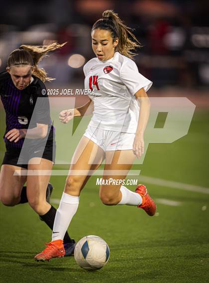 Thumbnail 1 in Fulshear vs. Katy (UIL 6A Soccer Bi-District Playoff) photogallery.