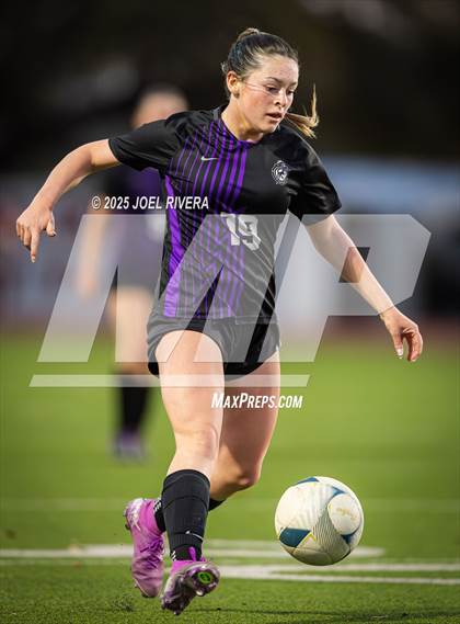 Thumbnail 3 in Fulshear vs. Katy (UIL 6A Soccer Bi-District Playoff) photogallery.