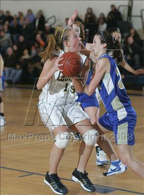 Thumbnail 2 in Newtown vs. Lauralton Hall (SWC quarterfinals) photogallery.