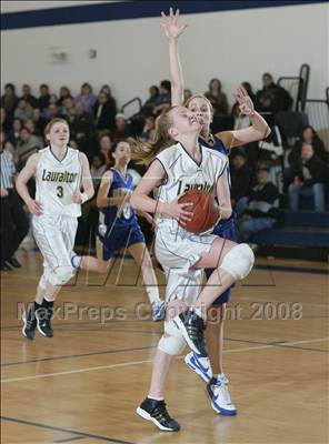Thumbnail 2 in Newtown vs. Lauralton Hall (SWC quarterfinals) photogallery.