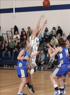 Thumbnail 3 in Newtown vs. Lauralton Hall (SWC quarterfinals) photogallery.