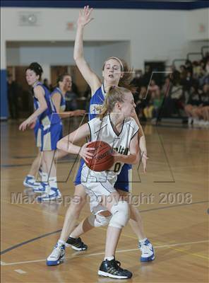Thumbnail 2 in Newtown vs. Lauralton Hall (SWC quarterfinals) photogallery.