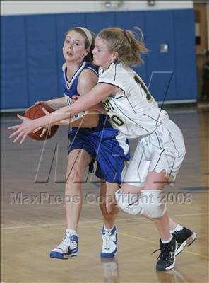 Thumbnail 2 in Newtown vs. Lauralton Hall (SWC quarterfinals) photogallery.