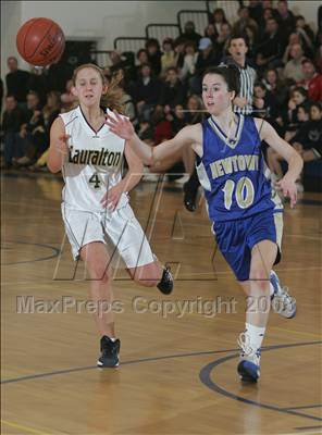 Thumbnail 2 in Newtown vs. Lauralton Hall (SWC quarterfinals) photogallery.