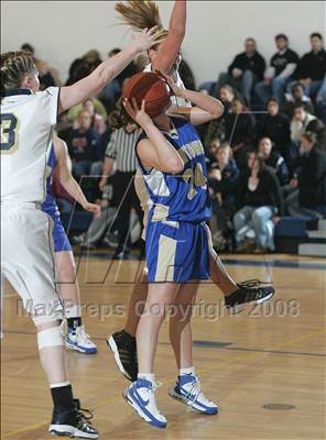 Thumbnail 1 in Newtown vs. Lauralton Hall (SWC quarterfinals) photogallery.