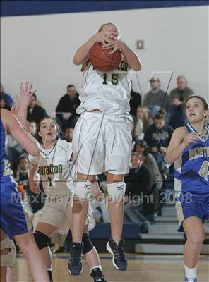 Thumbnail 2 in Newtown vs. Lauralton Hall (SWC quarterfinals) photogallery.