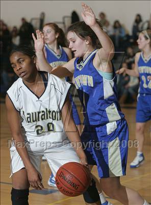 Thumbnail 3 in Newtown vs. Lauralton Hall (SWC quarterfinals) photogallery.