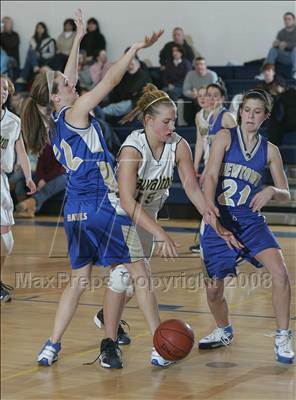 Thumbnail 3 in Newtown vs. Lauralton Hall (SWC quarterfinals) photogallery.