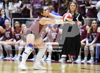 Thumbnail 3 in Southlake Carroll vs. Austin (UIL 6A D2 Volleyball Final) photogallery.