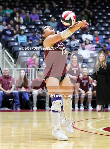 Thumbnail 2 in Southlake Carroll vs. Austin (UIL 6A D2 Volleyball Final) photogallery.