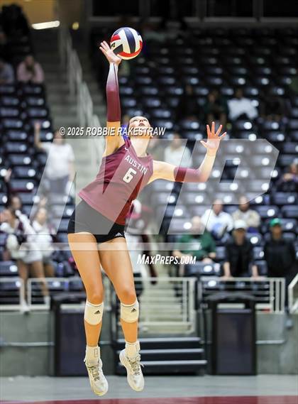 Thumbnail 1 in Southlake Carroll vs. Austin (UIL 6A D2 Volleyball Final) photogallery.